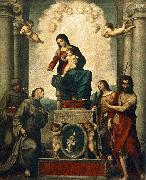 Antonio Cavallucci Madonna with St Francis oil painting artist